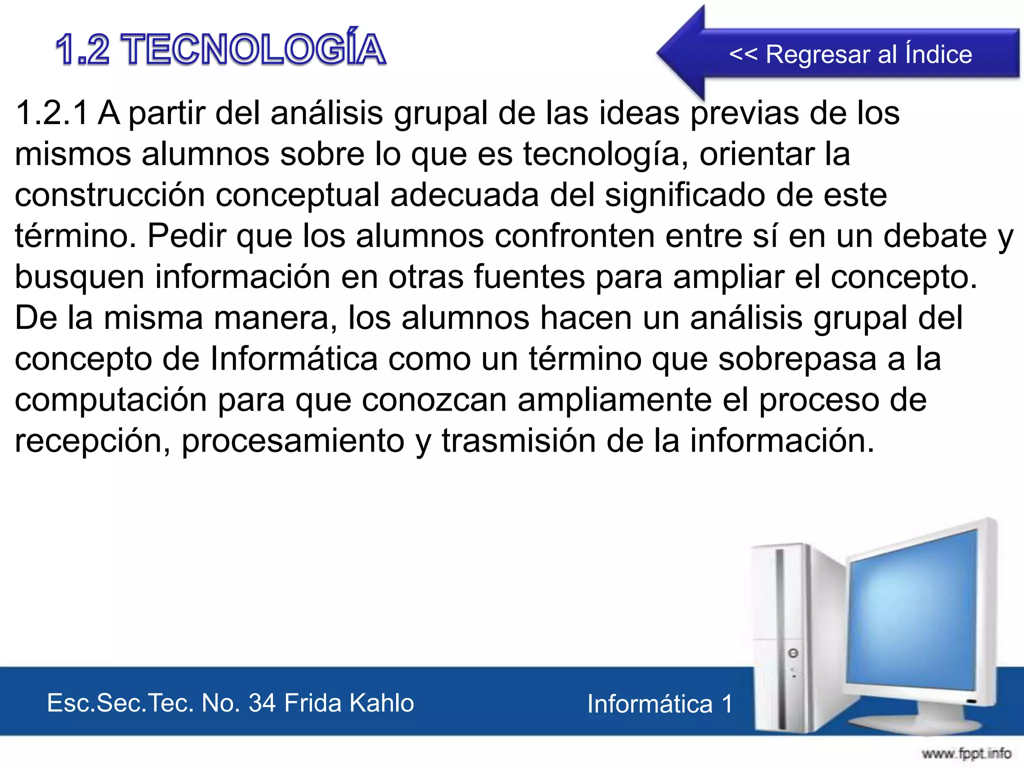 Informatica 1 | PPTX
