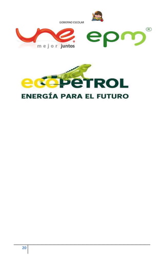 GOBIERNO ESCOLAR
20
 