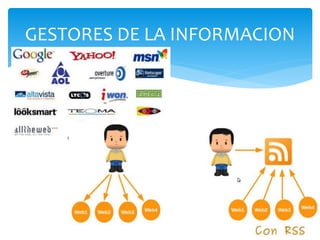 GESTORES DE LA INFORMACION
 