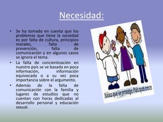 Cáncer de mamaPROBLEMAS SOCIALES:Aborto