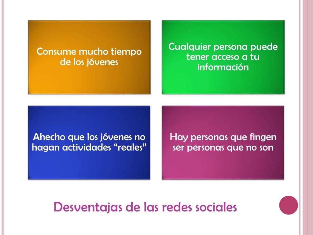 10 Ventajas Y Desventajas De Las Redes Sociales En Las