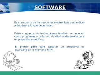  La RAM es mucho más rápida y Volátil (al apagar el computador todo lo que hay en RAM se pierde)Dispositivos InternosMEMORIA ROM  ROM (read-only memory), que significa "memoria de sólo lectura“
