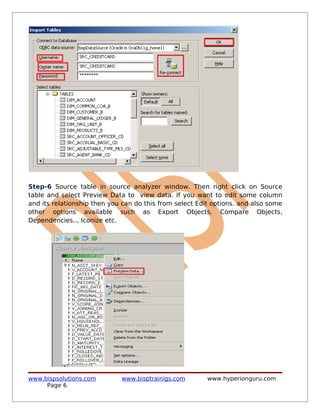 Informatica complex transformation i | PDF