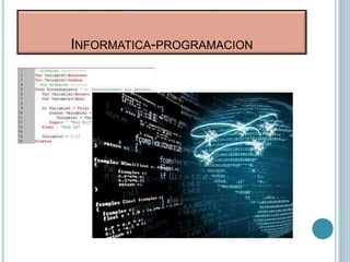 INFORMATICA-PROGRAMACION
 