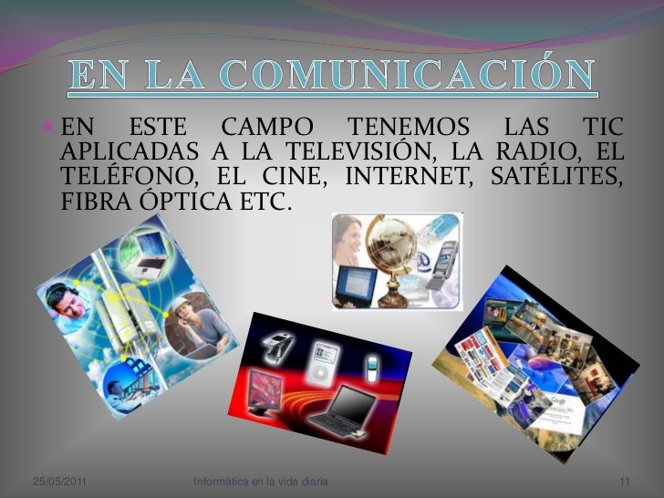 Informatica en la vida diaria