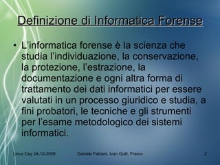 Informatica Forense | PPT
