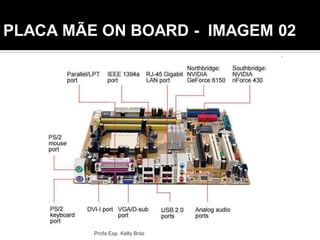 PLACA MÃE ON BOARD - IMAGEM 02
Profa Esp. Kelly Bráz
 