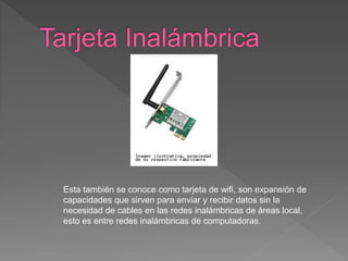 Es una especificación industrial para Redes Inalámbricas de Área
Personal que posibilita la transmisión de voz y datos ent...