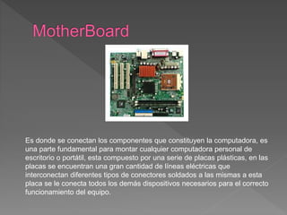 •Mhz: Un Megahertz (MHz) es equivalente (múltiplo) a 1 millón de hertzios... 1
hertz es una unidad de frecuencia que equiv...