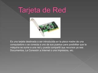 Su utilización está más que nada a disfrutar de toda clase de
contenido Multimedia, considerándose entonces su conexión a
...
