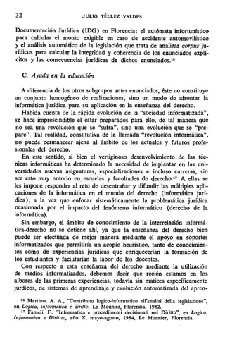 Informatica juridica