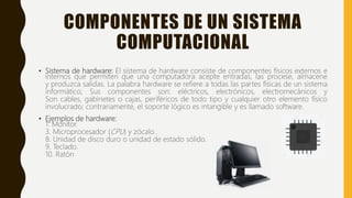 Conceptos basicos de computación e informatica | PPTX