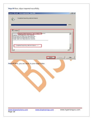 Informatica object migration | PDF