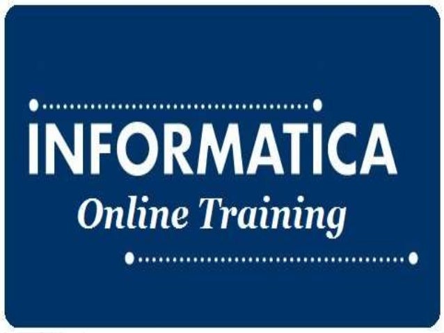 Informatica Online Training Institute In India USA UK Canada 