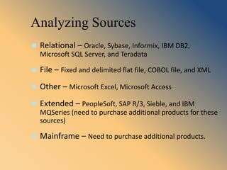 Informatica overview | PPTX
