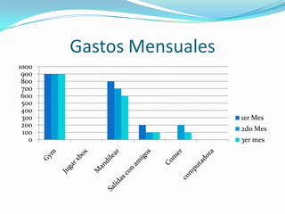 Gastos Mensuales