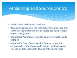 Informatica PowerCenter | PPTX image.