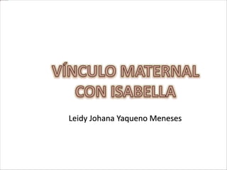 Leidy Johana Yaqueno Meneses
 