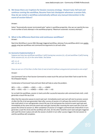 Informatica question & answer set | PDF