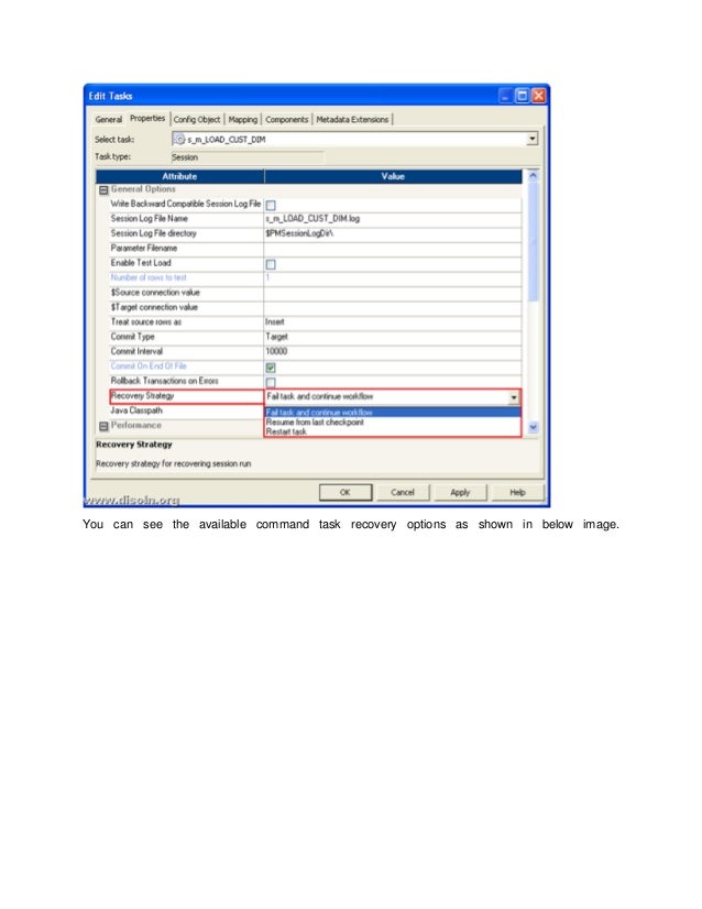 workflow recovery in informatica informatica failure recovery strategy workflow recovery in informatica informatica failure recovery strategy