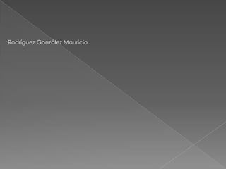 Rodríguez González Mauricio