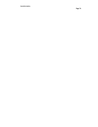 transformation.
Page 74
 