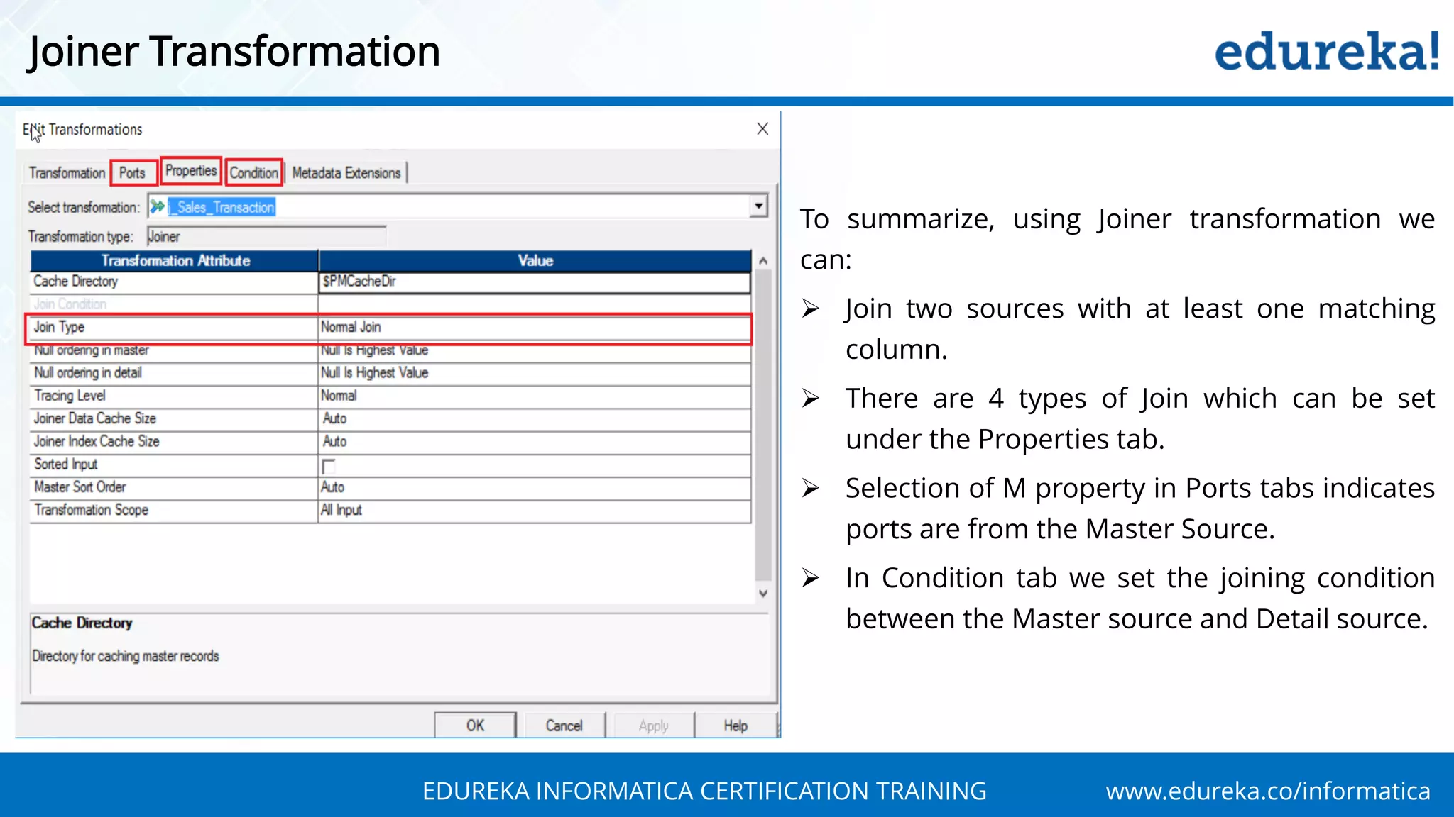 Informatica Transformations with Examples | Informatica Tutorial ...