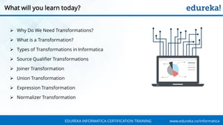 Informatica Transformations with Examples | Informatica Tutorial ...