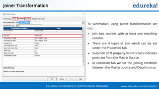 Informatica Transformations with Examples | Informatica Tutorial ...