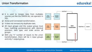 Informatica Transformations with Examples | Informatica Tutorial ...