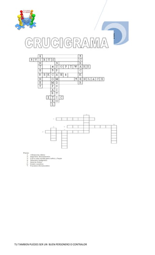 2014
TU TAMBIEN PUEDES SER UN BUEN PERSONERO O CONTRALOR
 