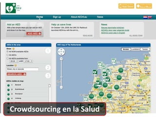 AED4EU<br />Crowdsourcing en la Salud<br />