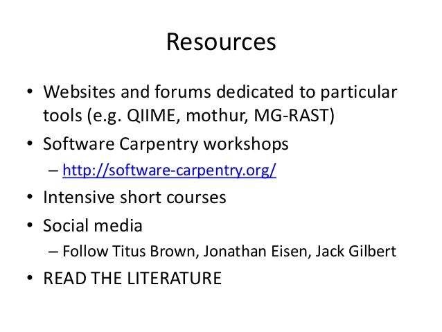 Informatics and data analysis - McMahon - MEWE 2013