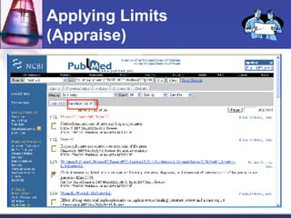 Applying Limits  (Appraise) 