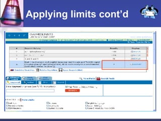 Applying limits cont’d 