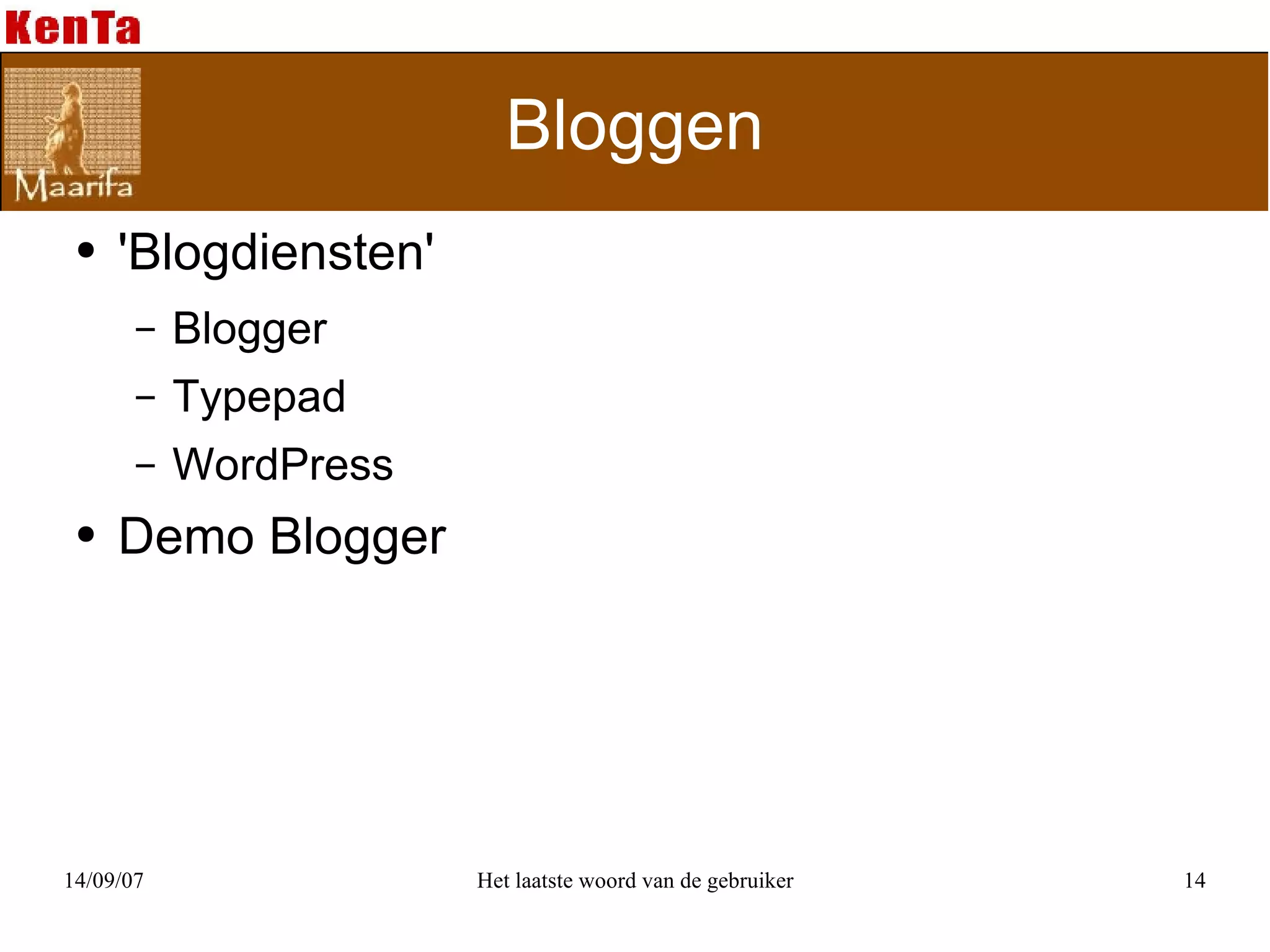 Bloggen 'Blogdiensten' Blogger Typepad WordPress Demo Blogger 