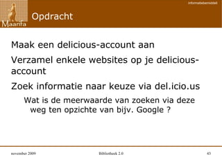 Informatie beheren met RSS en “social bookmarks” 