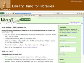 Zeer geschikt voor allerlei actuele informatie  Social Bookmarking Delen van favorieten of bookmarks 