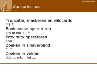 Geen gecontroleerde 'trefwoordenlijst' (folksonomy) 