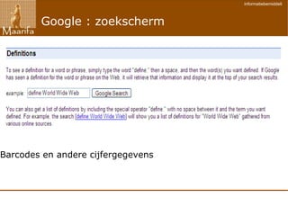 Hoe del.icio.us gebruiken ? Individueel :  Je bookmarks zijn overal beschikbaar Uitwisseling :  Collega's attenderen op interessante websites Samenwerken :  Samen één del.icio.us-pagina beheren Integreren in een website : 