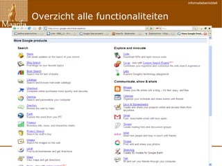 Op het plaatje zie je links de datum dat de bookmark het laatst getagd is. Daarnaast de naam van de bookmark en daaronder de gebruiker die hem als laaste opgeslagen heeft. Daarnaast zie je de andere tags die mensen gebruiken voor die bookmark. Dat is handig want door te klikken op die tags kan je weer nieuwe bookmarks van andere mensen ontdekken.  