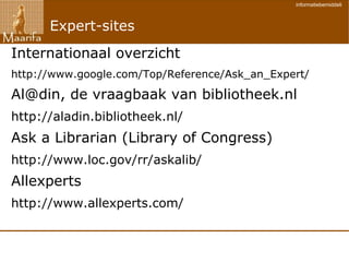 Een keuze : widget Ruimte besparen op de eigen server Content delen  Integreren in website via widget Foto's Picasaweb.google.be Flickr.com Documenten Presentaties docs.google.com slideshare.net zoho.com Film YouTube.com <div style="width:425px;text-align:left" id="__ss_238065"><object style="margin:0px" width="425" height="355">... 