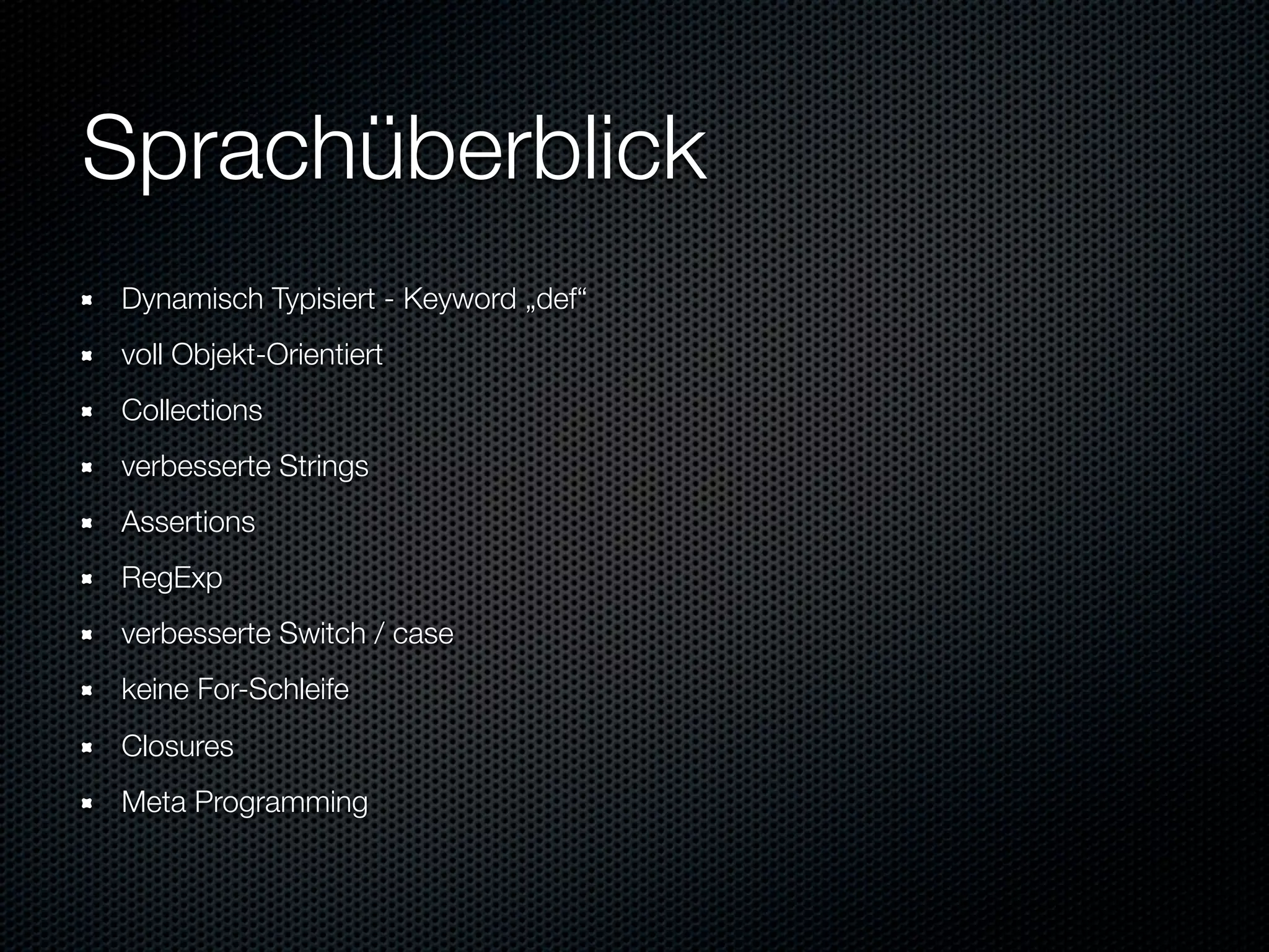 Informatik Seminar Groovy Und Grails