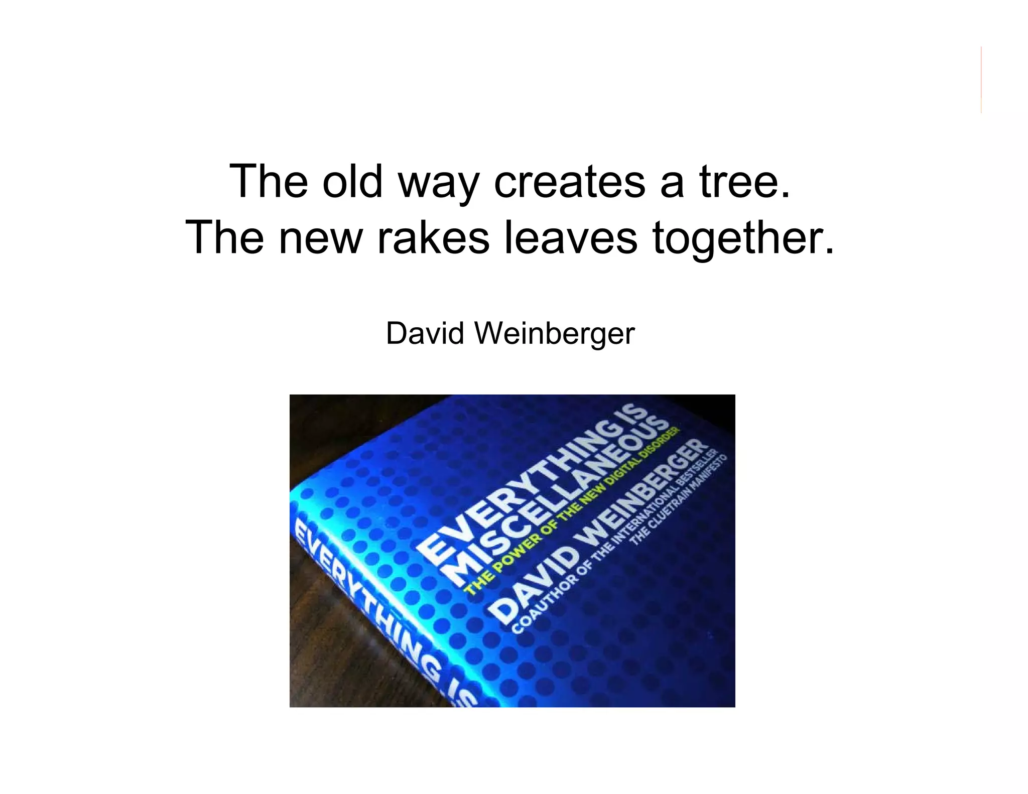 Information Architecture 3.0 (Second Life)