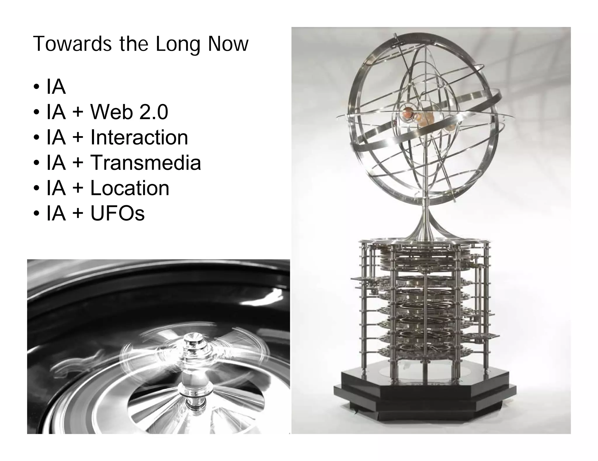 Information Architecture 3.0 (Second Life)