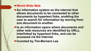 Internet Information Systems INFORMATION-COMMUNICATION-AND-TECHNOLOGY.pptx