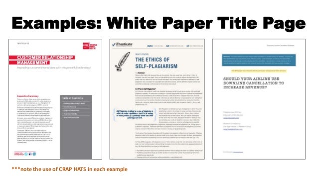white papers examples
