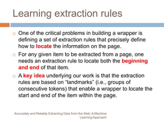 Information Extraction | PPTX