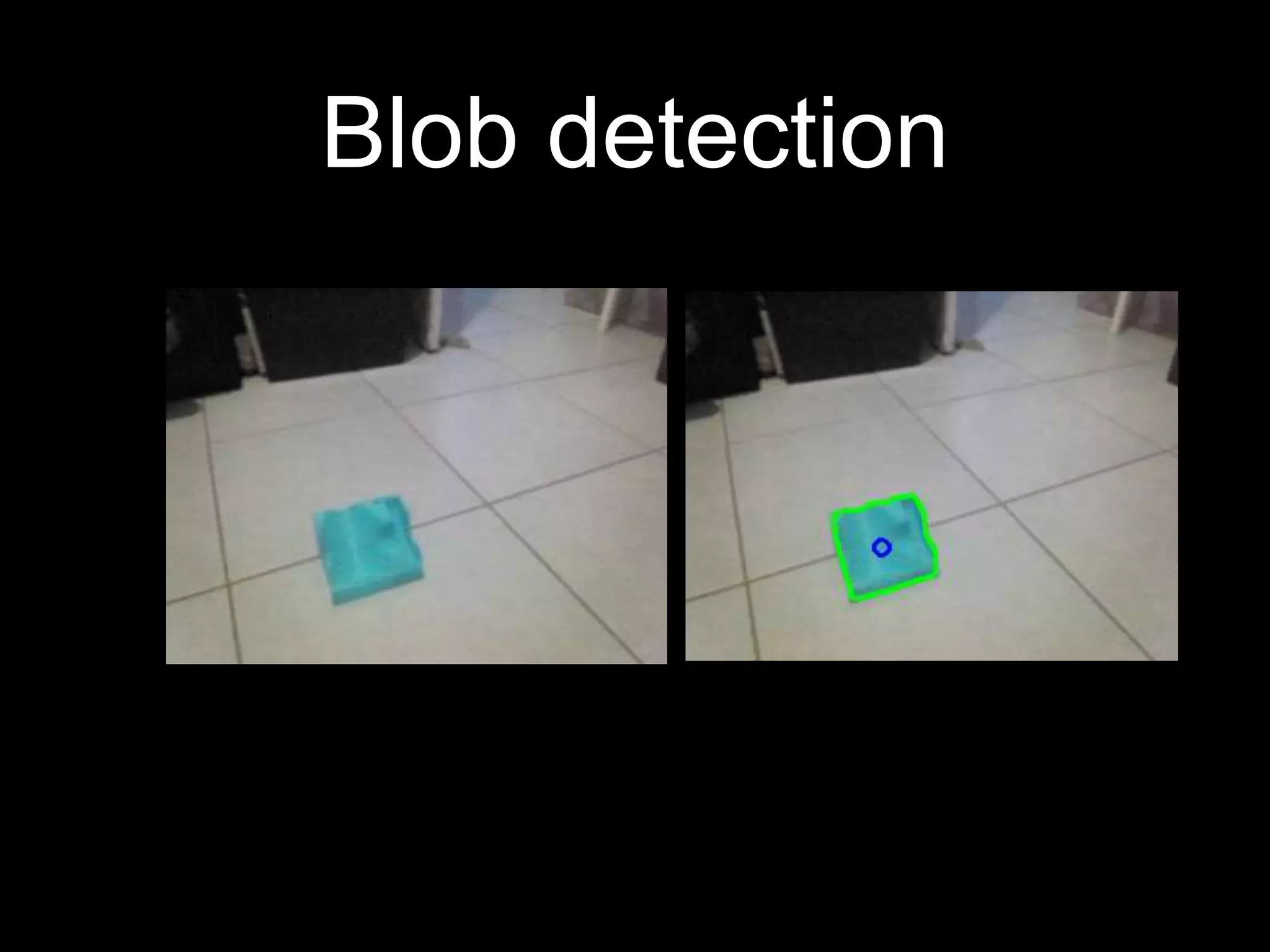 Blob detection
 