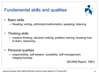 Information Literacy as a Transversal Competency